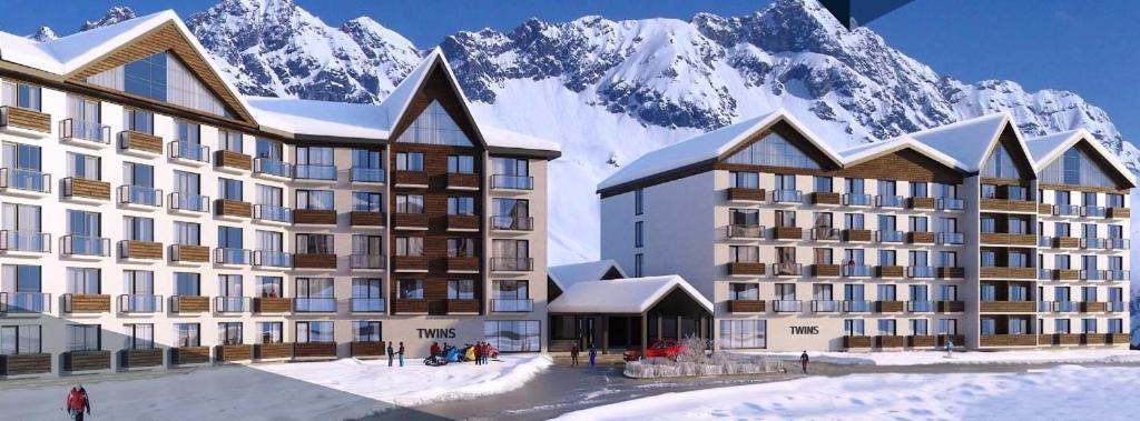 Ferienwohnung New Gudauri Twins Exterior foto
